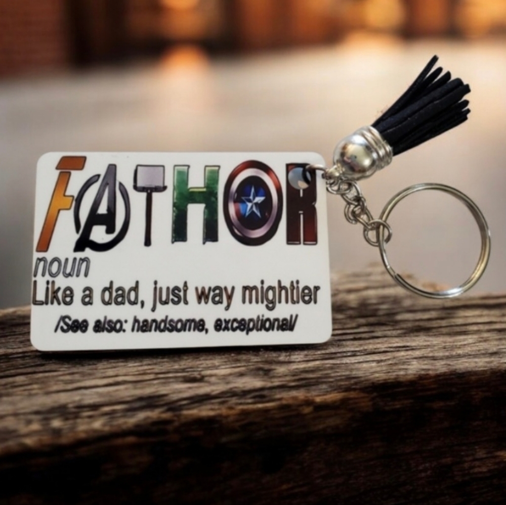 FATHOR Marvel Keychain